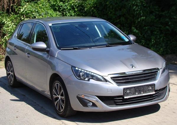 Peugeot 308 cena 29900 przebieg: 146055, rok produkcji 2014 z Piastów małe 232